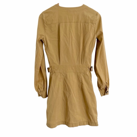 SEZANE Elivira Wrap Dress in Sand - Excellent Re-Owned Condition, Size 34 / US 2 - Picture 9 of 15